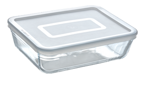boite de conservation, boite de conservation en verre, boite de conservation avec couvercle, verre borosilicate pyrex, storage box with lid, glass storage box