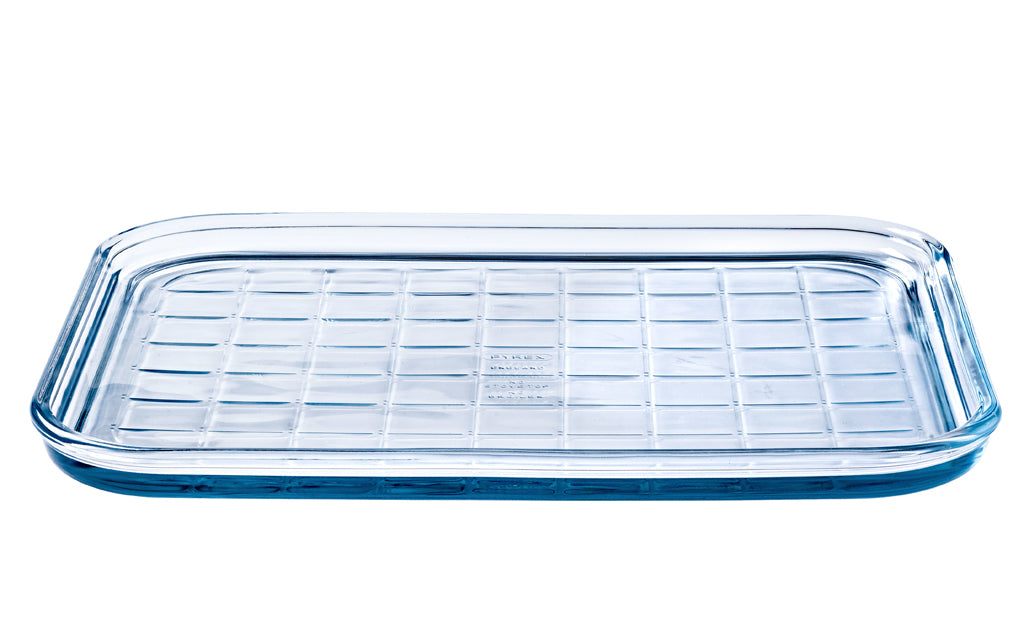 Plaque de cuisson multi-usages en verre