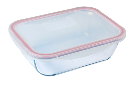 Plat en verre, plat rectangulaire, plat en verre avec couvercle, glass dish, rectangular glass dish, plat air fryer, plat pyrex, boite de conservation, storage box