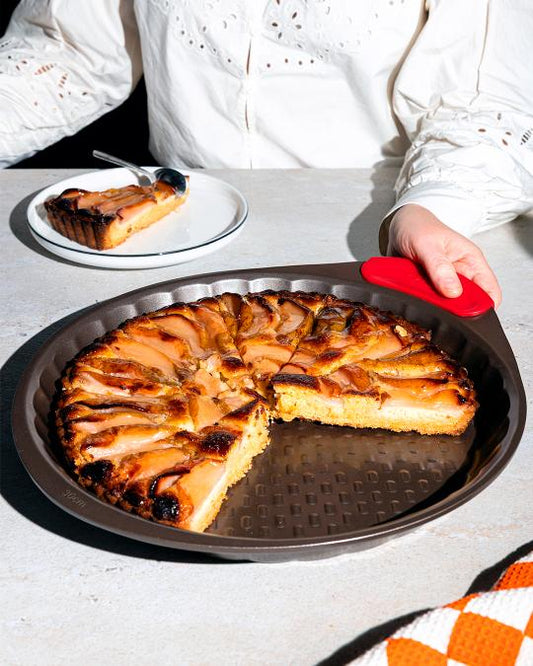 Moule à tarte en métal avec prise en main facile - asimetriA