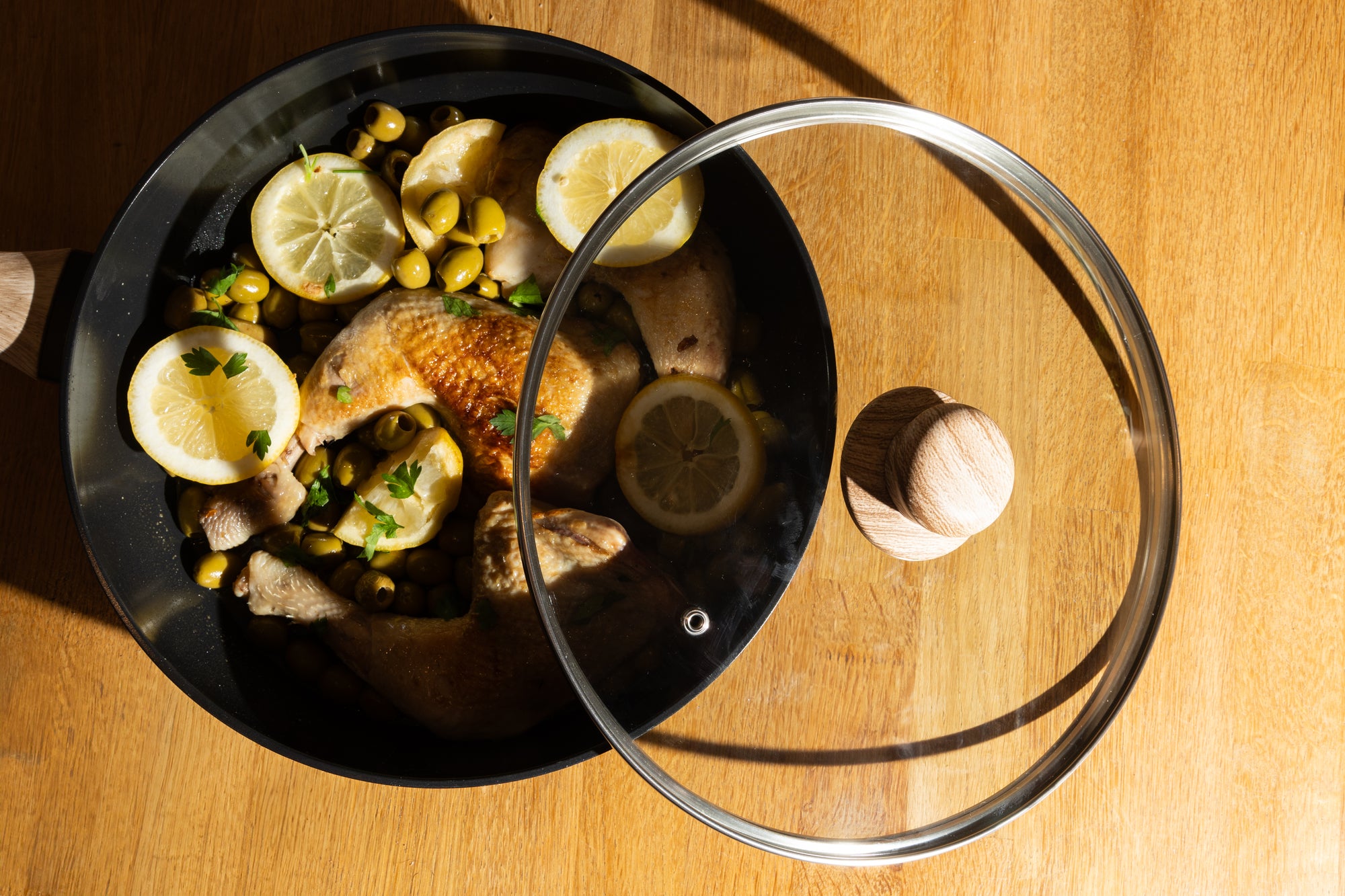 Sauteuse anti-adhésive + couvercle Cook&Care