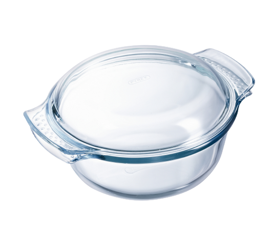 Cocotte ronde en verre multi-usages - Gamme 4 IN 1