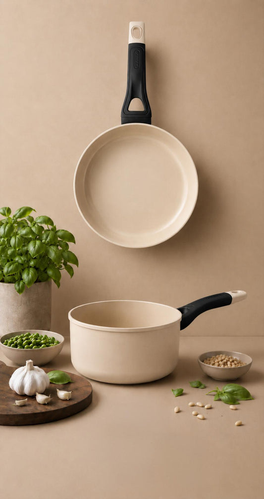 Poêle anti-adhésive colorée Cook&Style