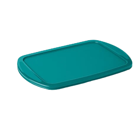 Cook & Store - Couvercle de rechange rectangulaire vert peacock XL