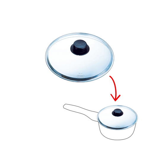 Couvercle en verre non compatible micro-ondes - Classic