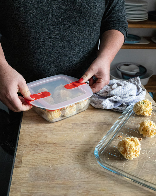 Cook&Heat - Couvercle de rechange carré avec valves vapeur