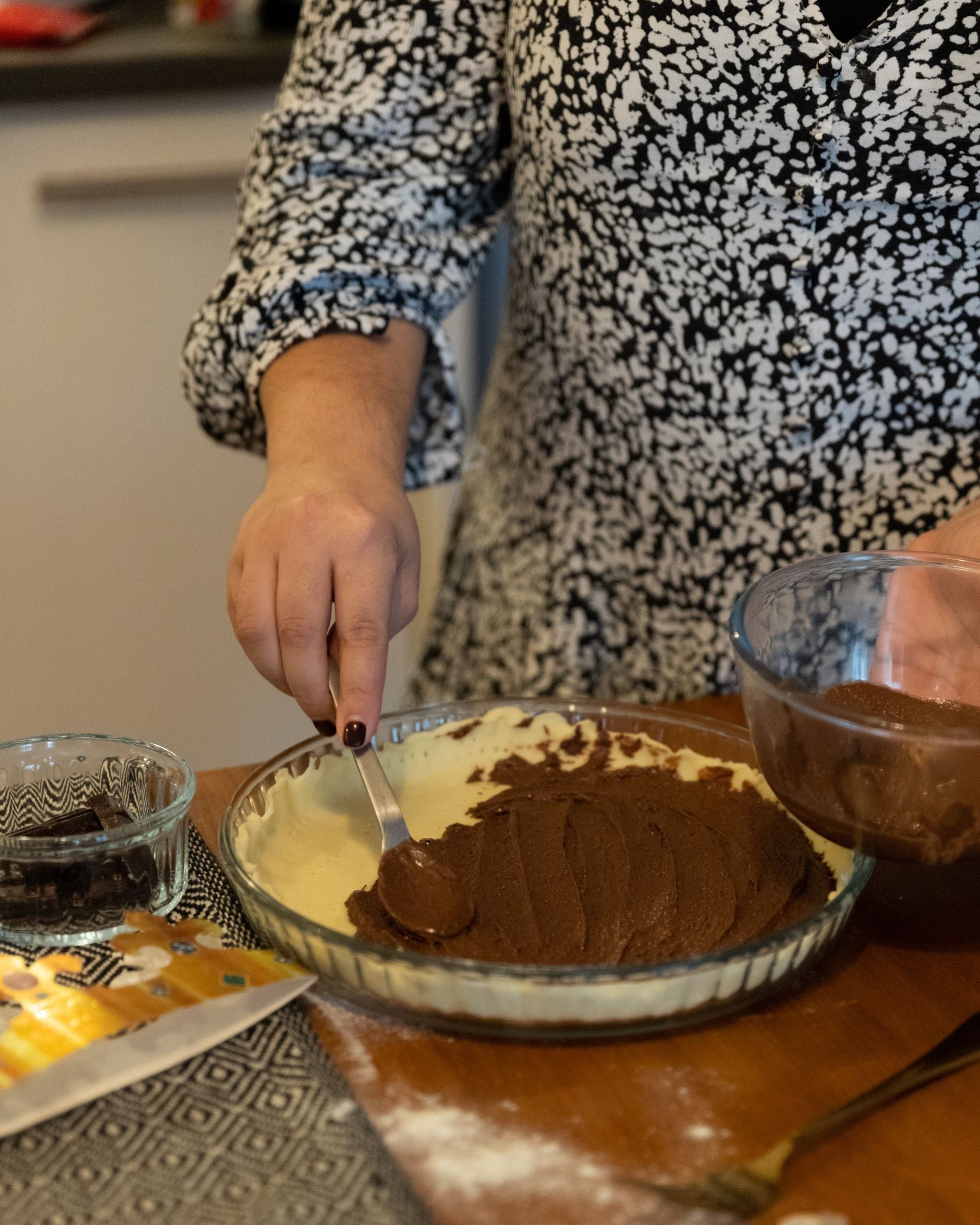 Moule à tarte en verre