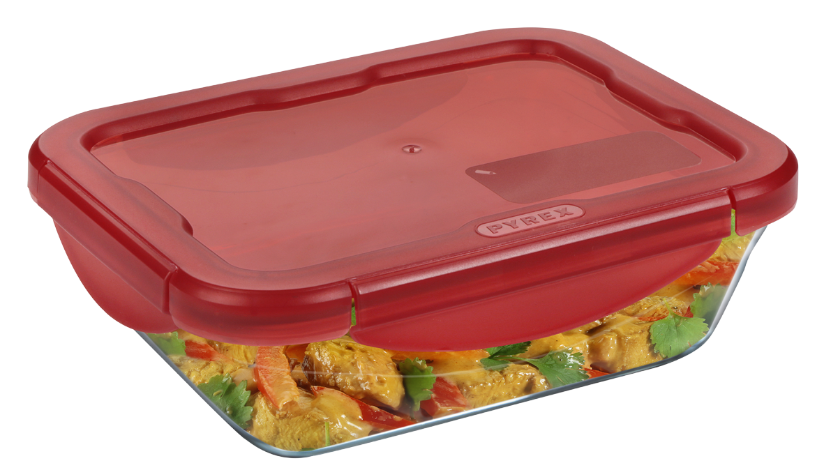 Cook&Go - Lot 2 boîtes de conservation étanche rectangulaire