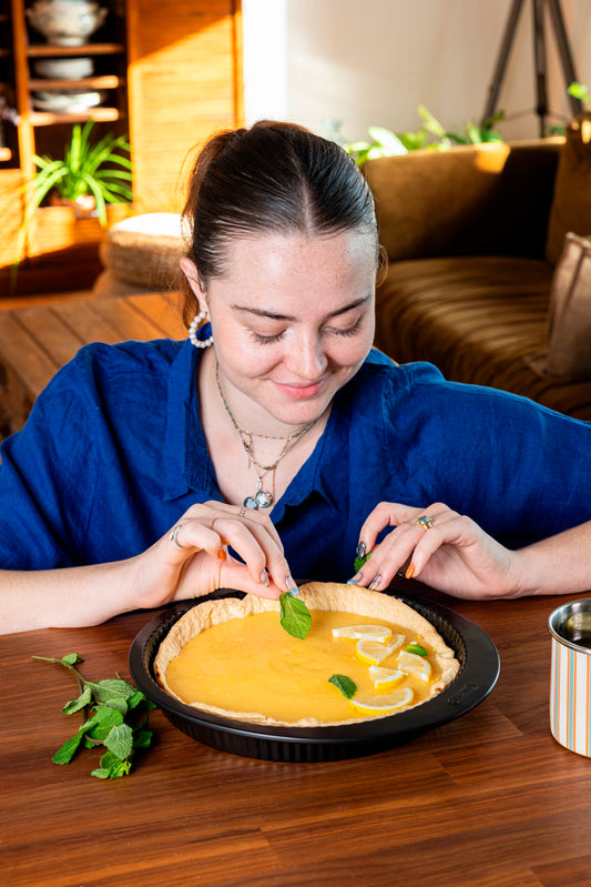Moule à tarte en métal avec prise en main facile - GLIDE