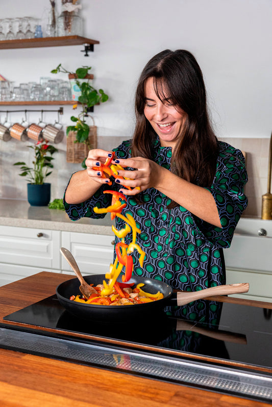 Sauteuse anti-adhésive + couvercle Cook&Care