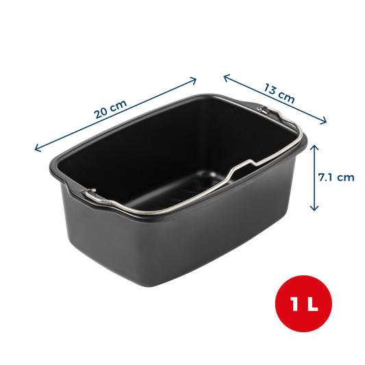 Moule à cake pour air fryer en métal avec poignée