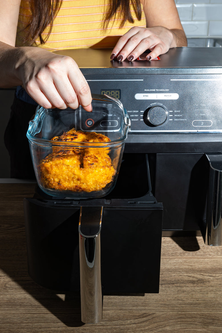 Air Fryer : plats en verre compatibles ?