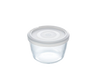 boite de conservation ronde, boite de conservation en verre, boite de conservation avec couvercle