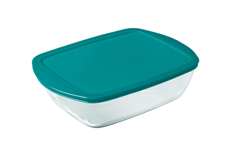 Lunch Box Pyrex® en verre avec couvercle étanche 12 x 12 cm- 0,8 L, Cook &  Go - Conservation des aliments - Achat & prix