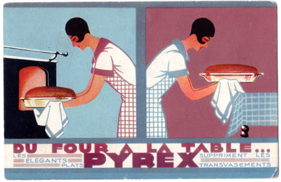 1945 Pyrex du four a la table HD