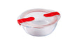 Lot de 3 lunchbox en verre avec couvercle à valves vapeur - Cook & Heat