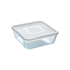 boite de conservation carrée, boite de conservation en verre, boite de conservation avec couvercle, pyrex, verre borosilicate, storage box, compatible air fryer
