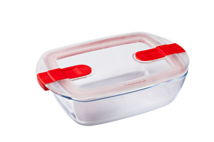 boite de conservation en verre, boite de conservation avec couvercle, couvercle compatible microonde
