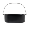 Plat carré en métal compatible air fryer