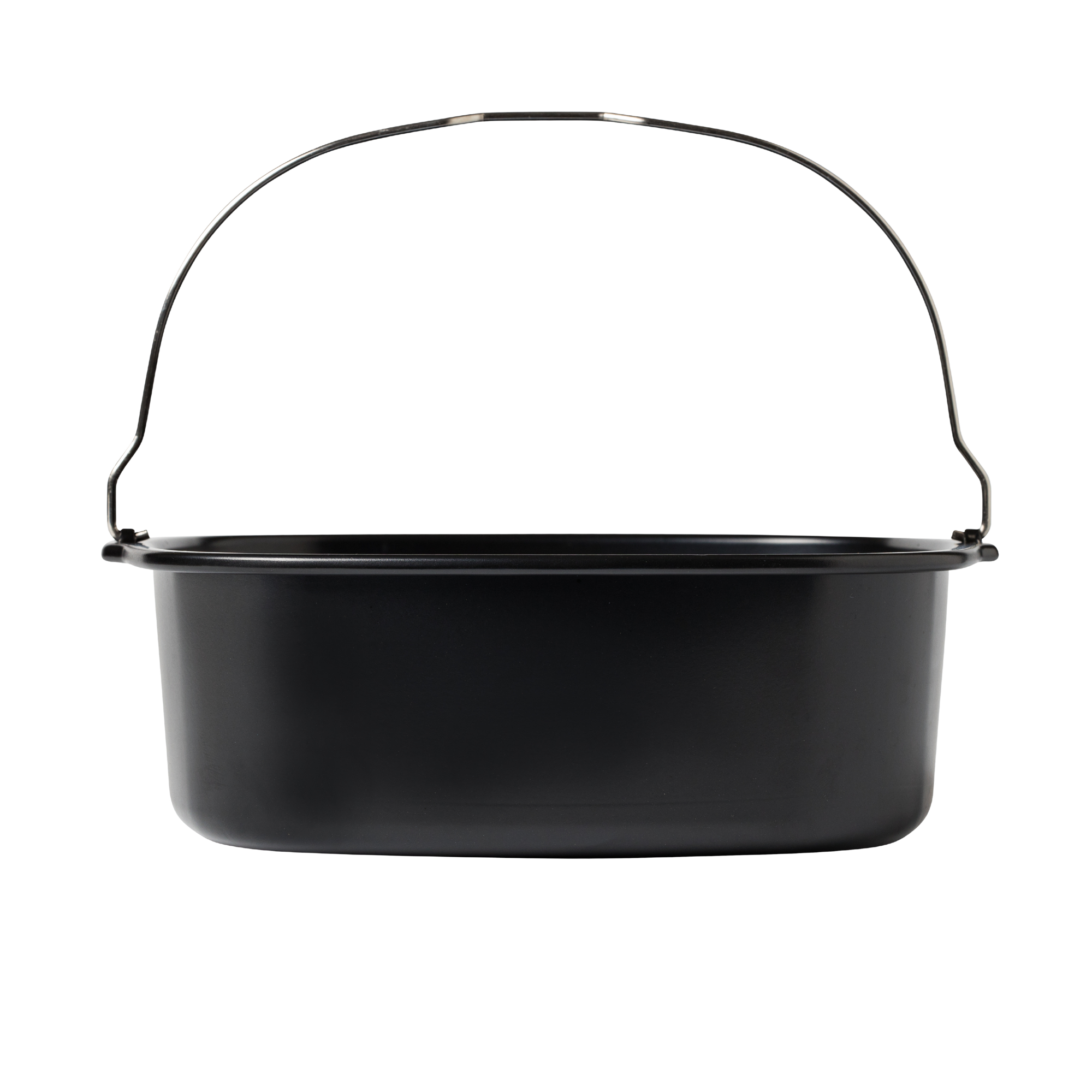 Plat carré en métal compatible air fryer