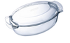 Couvercle rechange -  cocotte ovale en verre grand format