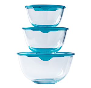 Lot de 3 bols avec couvercle - Prep & Store