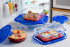 Cook&Go - Couvercle de rechange rectangulaire - Lot gamme 3 couvercles tailles différentes