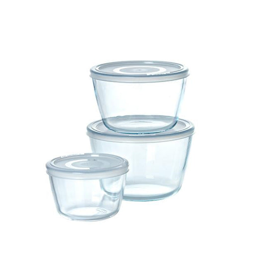 Cook&Freeze - Couvercle de rechange rond - Lot gammes 3 couvercles tailles différentes