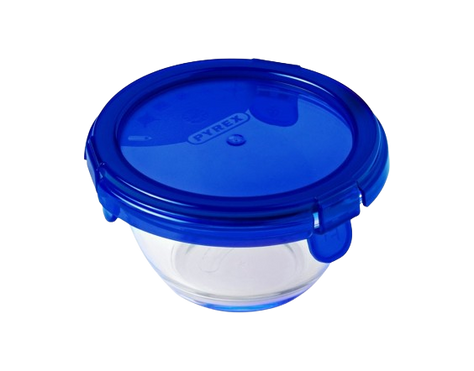 Cook & Go - Mini bol en verre avec couvercle étanche 0,20L