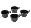 Lot de 4 moules à muffins pour air fryer en métal
