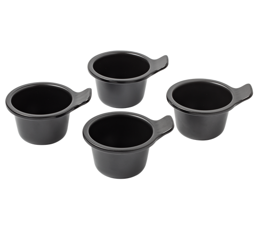 Lot de 4 moules à muffins pour air fryer en métal