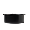 Plat rond en métal compatible air fryer