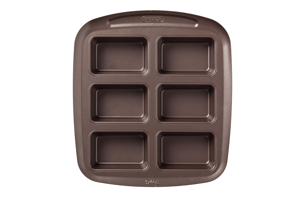 Plat mini cakes en métal 6 cavités - asimetriA