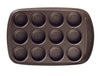 asimetriA - Moule à muffins en métal avec prise en main facile