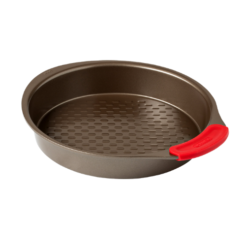 asimetriA - Moule à manqué en métal avec prise en main facile