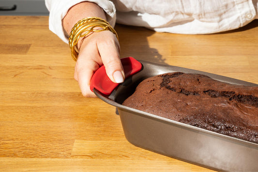 asimetriA - Moule à cake en métal avec prise en main facile