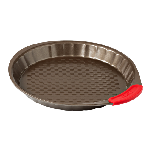 Moule à tarte en métal avec prise en main facile - asimetriA