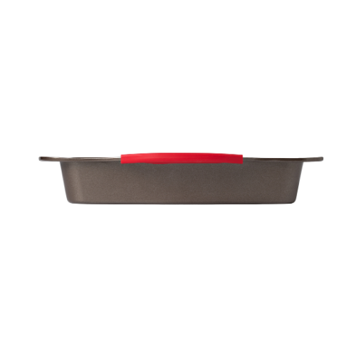 Plat à four rectangulaire en métal avec prise en main facile - asimetriA
