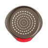 asimetriA - Plaque à pizza en métal avec prise en main facile - différentes tailles & formes