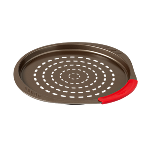 asimetriA - Plaque à pizza en métal avec prise en main facile - différentes tailles & formes