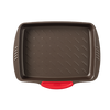 Plat à four rectangulaire en métal avec prise en main facile - asimetriA