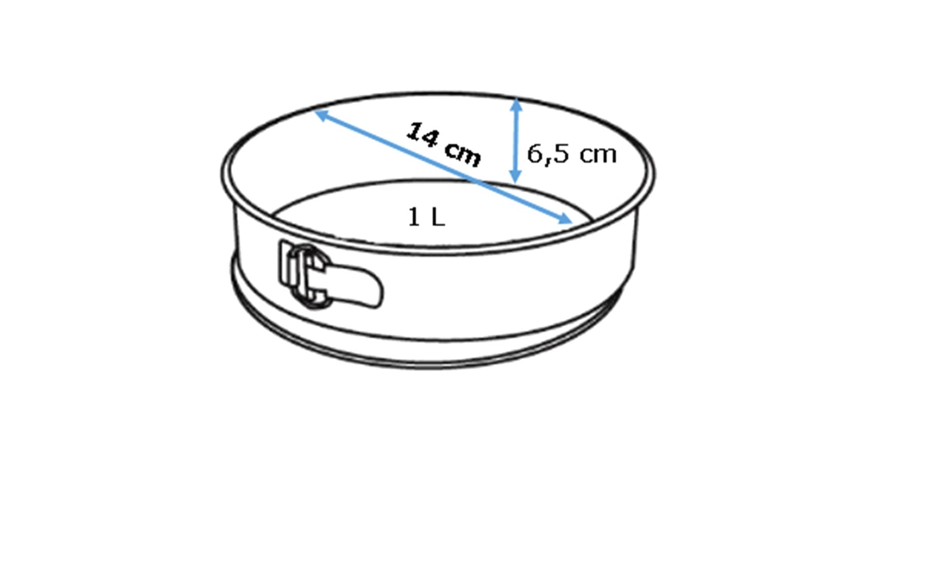 Lot de 3 moules à charnières en métal - asimetriA