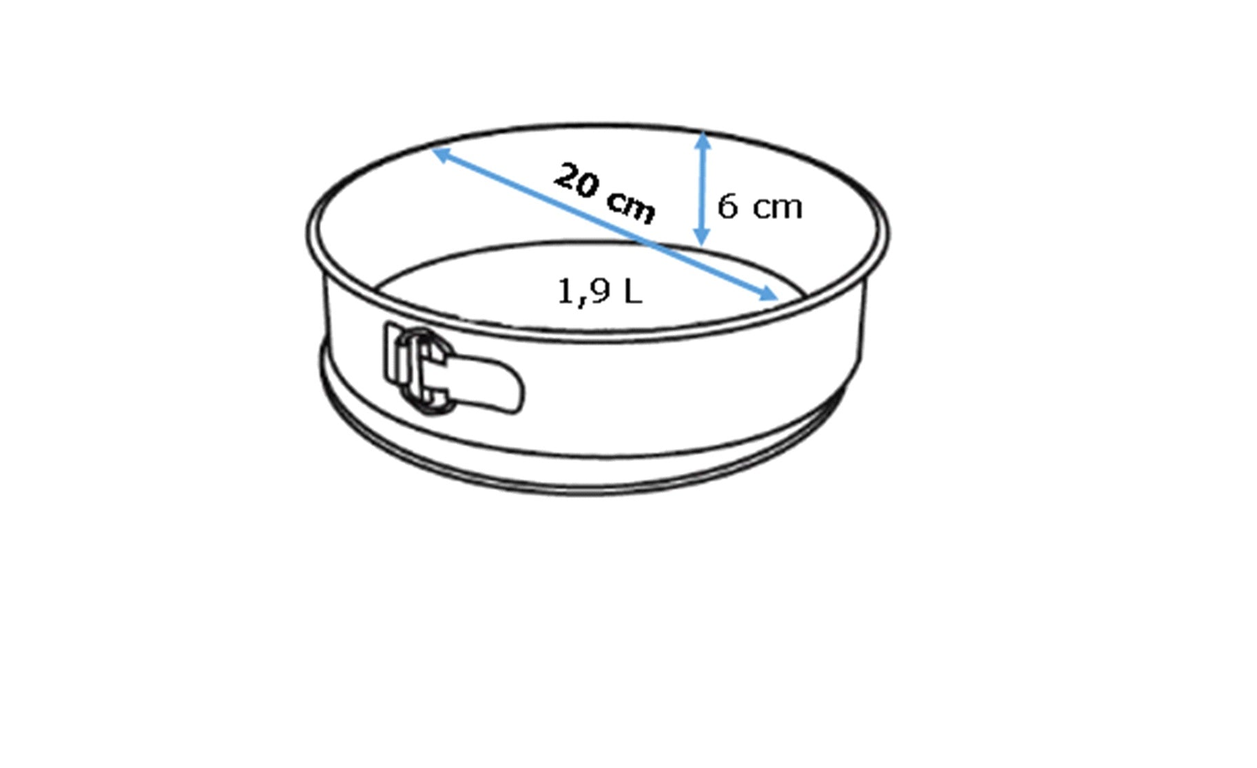 Lot de 3 moules à charnières en métal - asimetriA