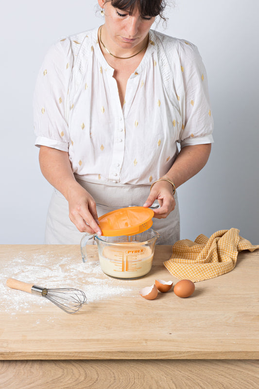 Broc mesureur avec couvercle 1L - Décor Vahiné