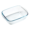 Plat en verre rectangulaire - Compatible "air fryer" (friteuse à air chaud)