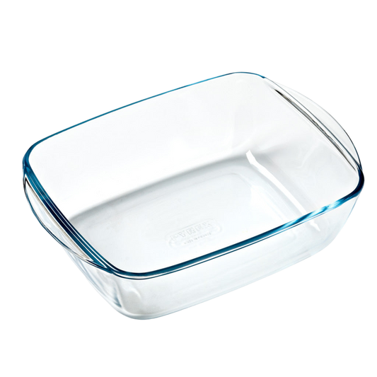 Base rectangulaire en verre boîtes de conservation - Compatible Gamme Cook & Heat