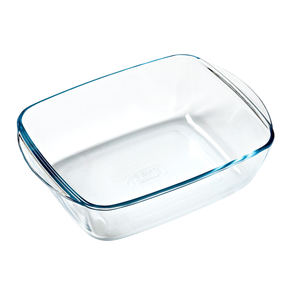 Base rectangulaire en verre boîtes de conservation - Compatible Gamme Cook & Heat