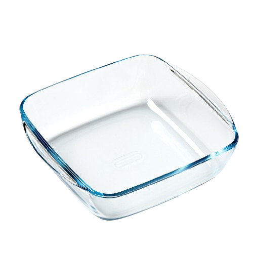 Base carrée boîte de conservation en verre - Compatible Gamme C&S