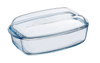 Cocotte rectangulaire en verre grand format - Gamme SlowCook