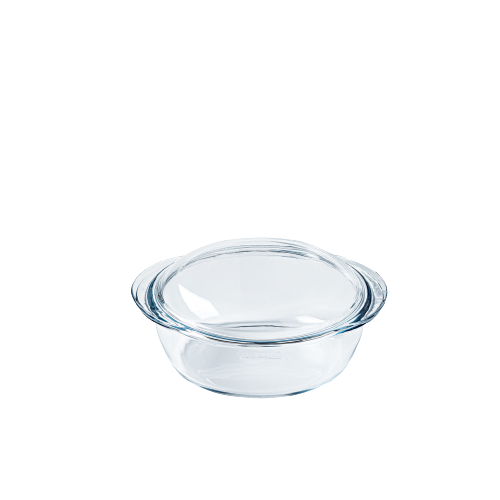 Cocotte ronde en verre multi-usages - Gamme 4 IN 1